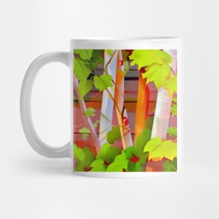 Airy Graceful Trees Mug